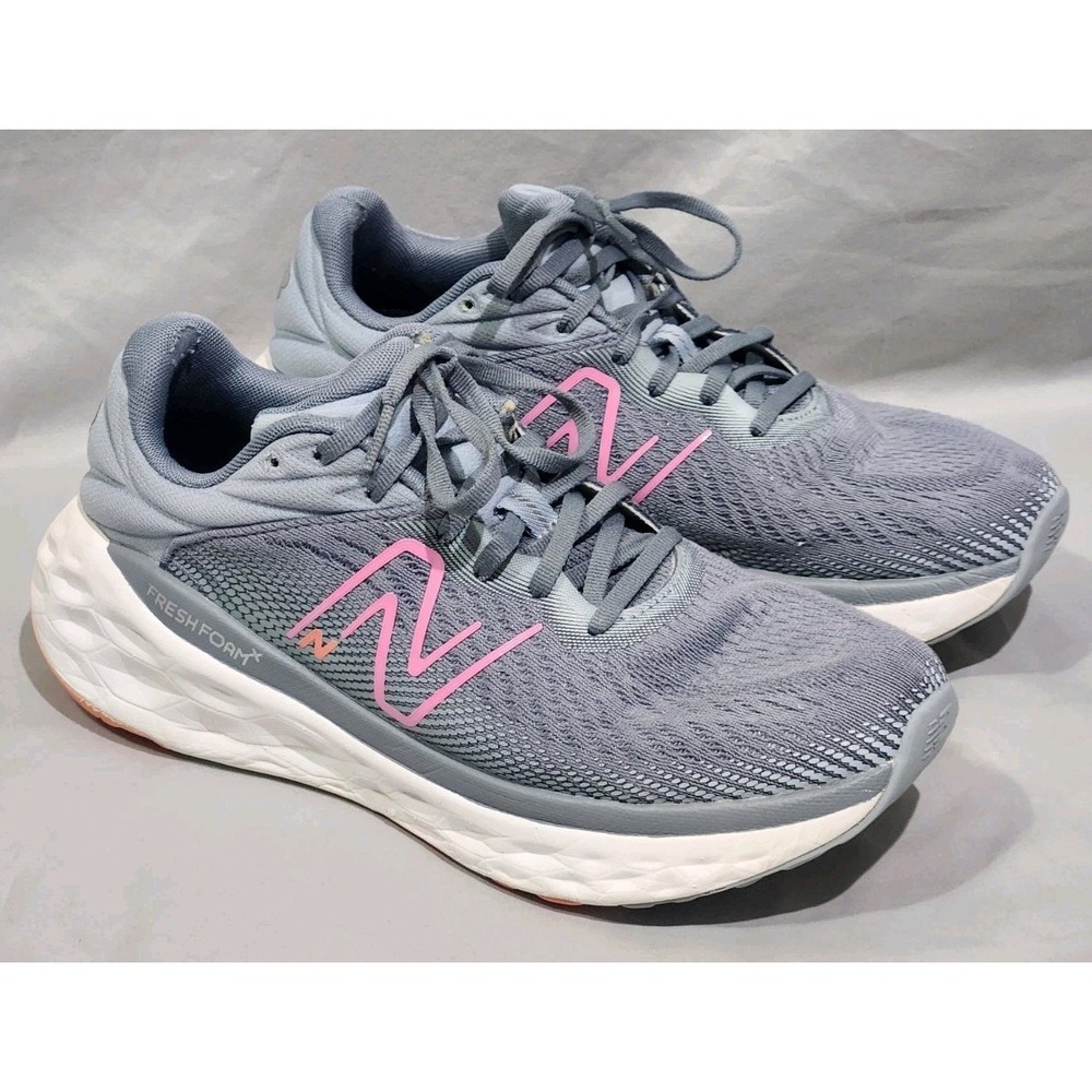 New Balance Fresh Foam 840 v1 Women 11 Grey Pink Good W840FLS Running Shoes